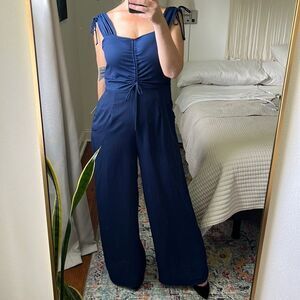 💛 3 for $40 SALE: NSR Navy Blue Wide Leg Jumpsuit